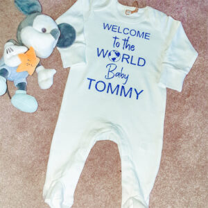 Welcome Baby Romper