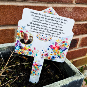 Butterfly Letter To Heaven Stake