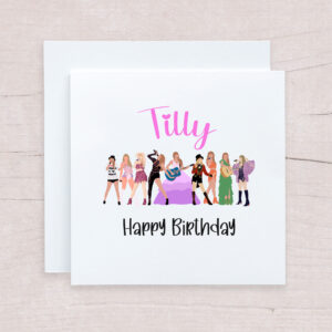 Eras Tour Birthday Card