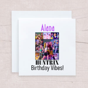 Personalised Huntrix Eras Card